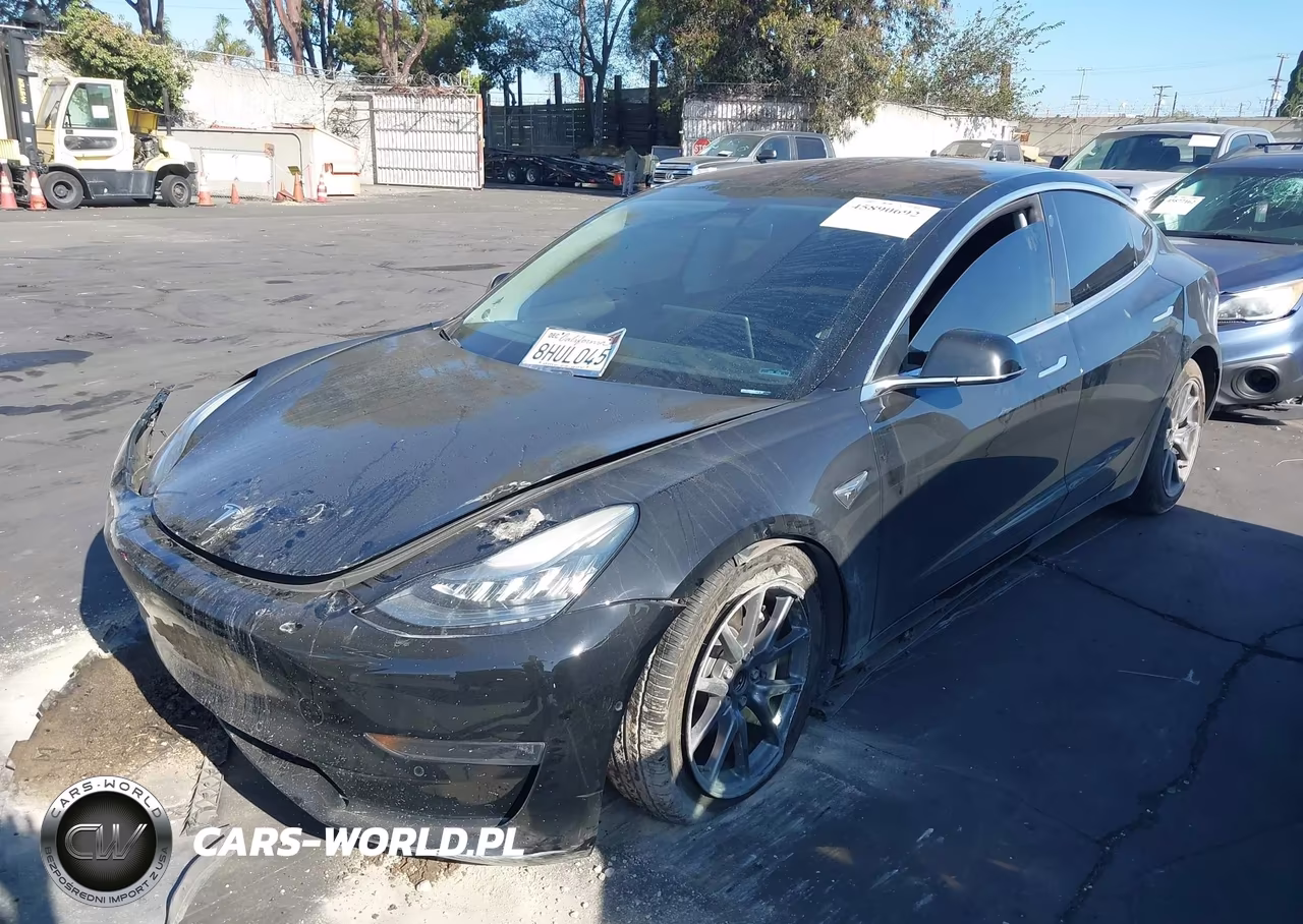 2018 Tesla Model 3 Long Range-Mid Range VIN:5YJ3E1EA2JF172037 - 2