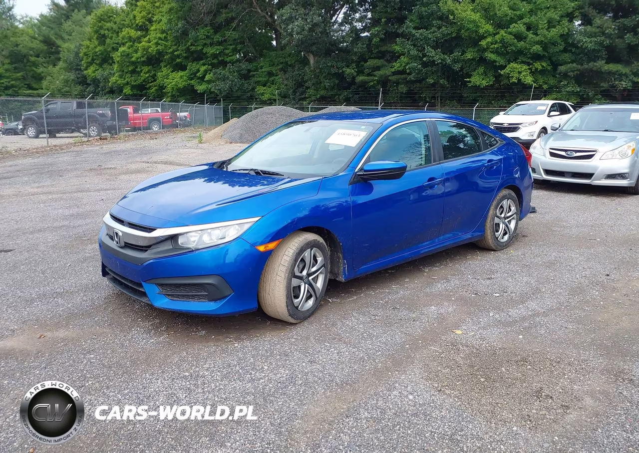 2016 Honda Civic Lx VIN:19XFC2F58GE039954 - 2