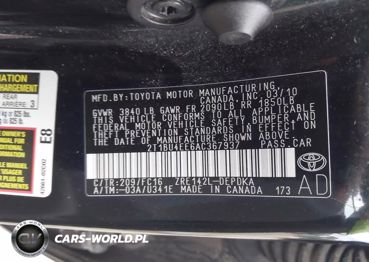 2010 Toyota Corolla Le VIN:2T1BU4EE6AC367937 - 9