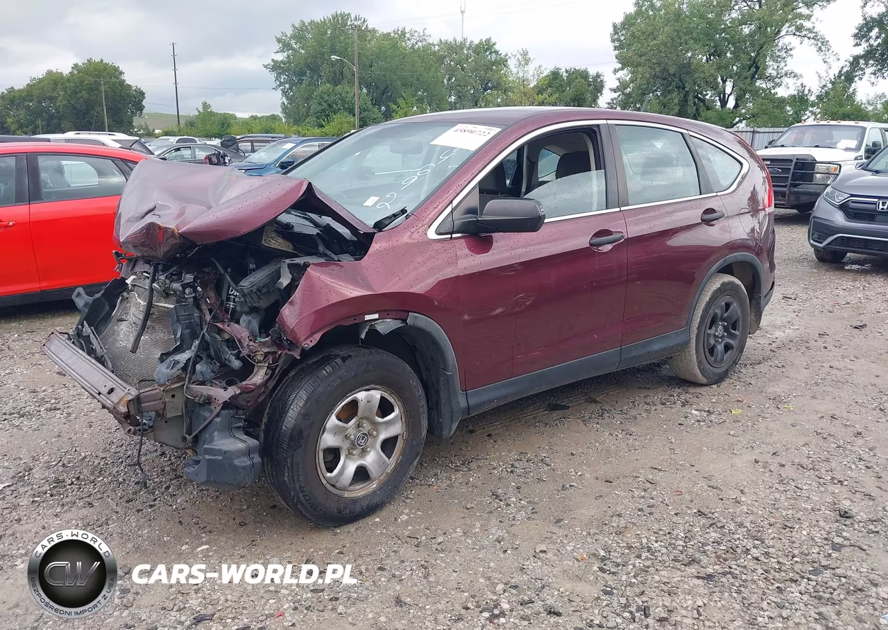 2014 Honda Cr-V Lx VIN:5J6RM4H34EL094692 - 2