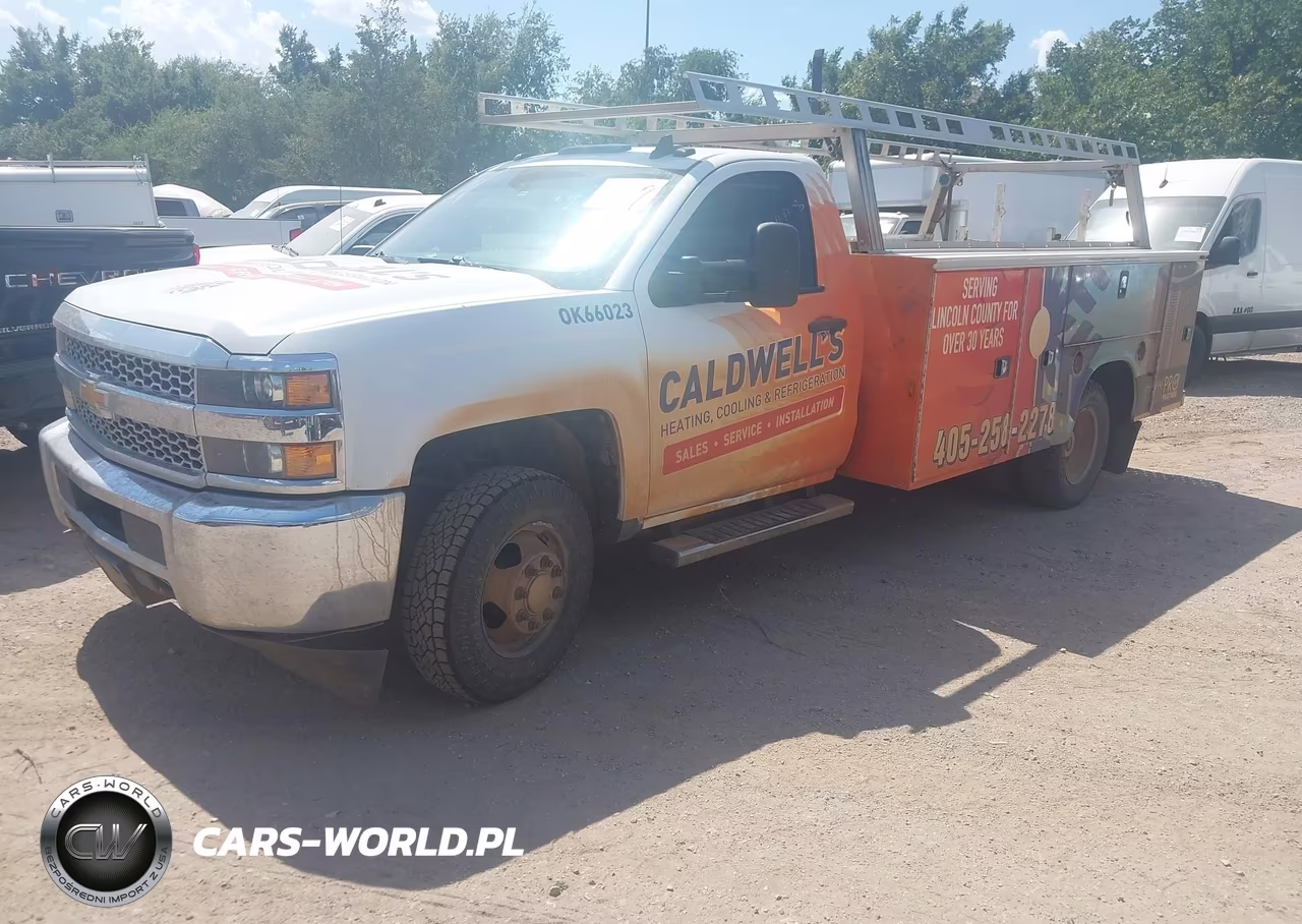2019 Chevrolet Silverado 3500Hd Chassis Wt VIN:1GB3KVCG6KF156240 - 2