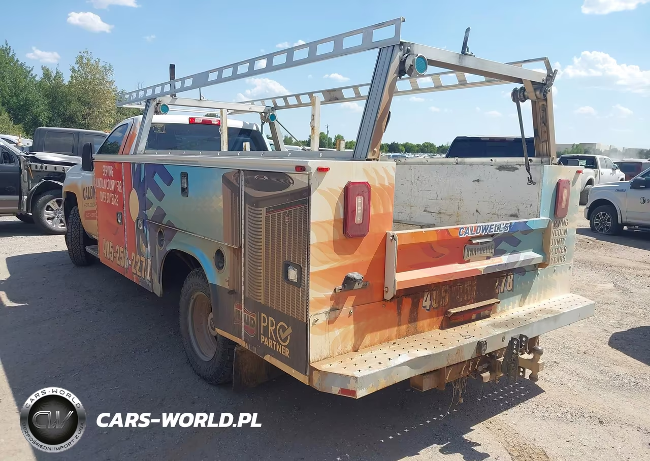 2019 Chevrolet Silverado 3500Hd Chassis Wt VIN:1GB3KVCG6KF156240 - 3