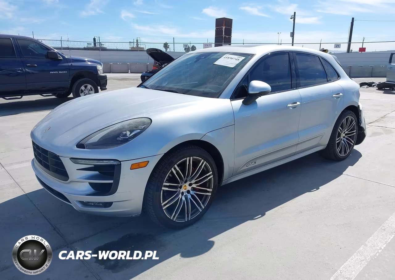 2017 Porsche Macan Gts VIN:WP1AG2A59HLB53376 - 2
