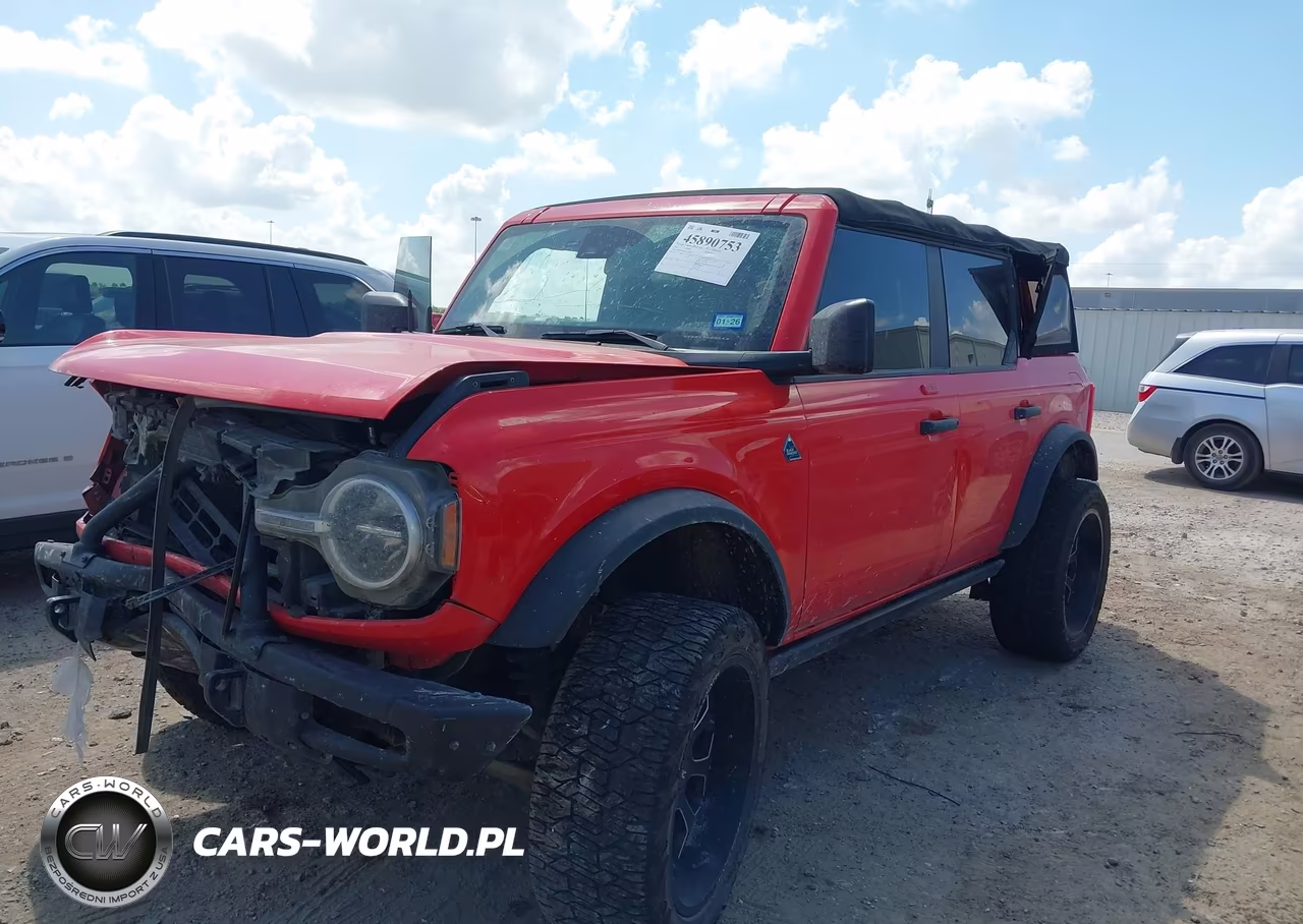 2022 Ford Bronco Black Diamond VIN:1FMEE5BPXNLA87003 - 2