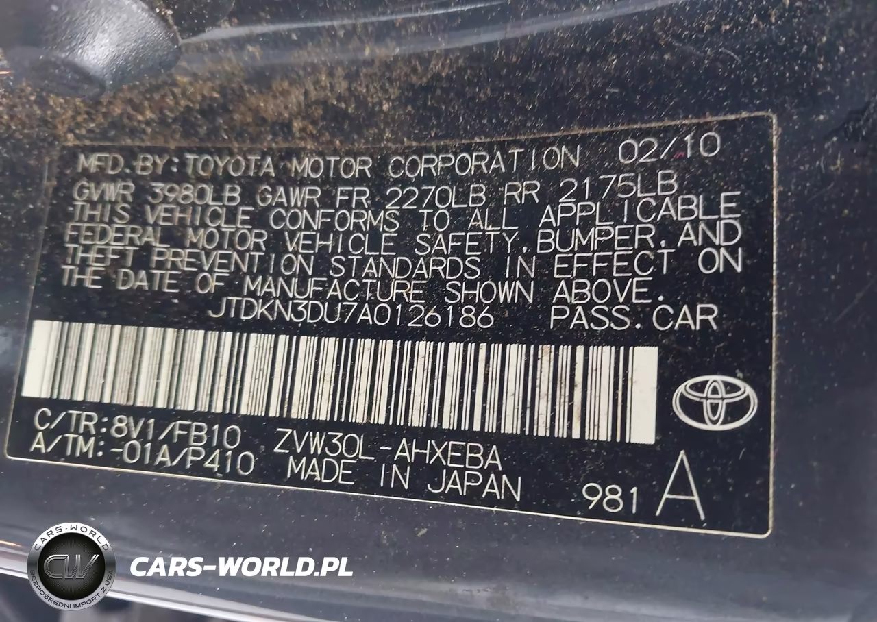 2010 Toyota Prius Ii VIN:JTDKN3DU7A0126186 - 9