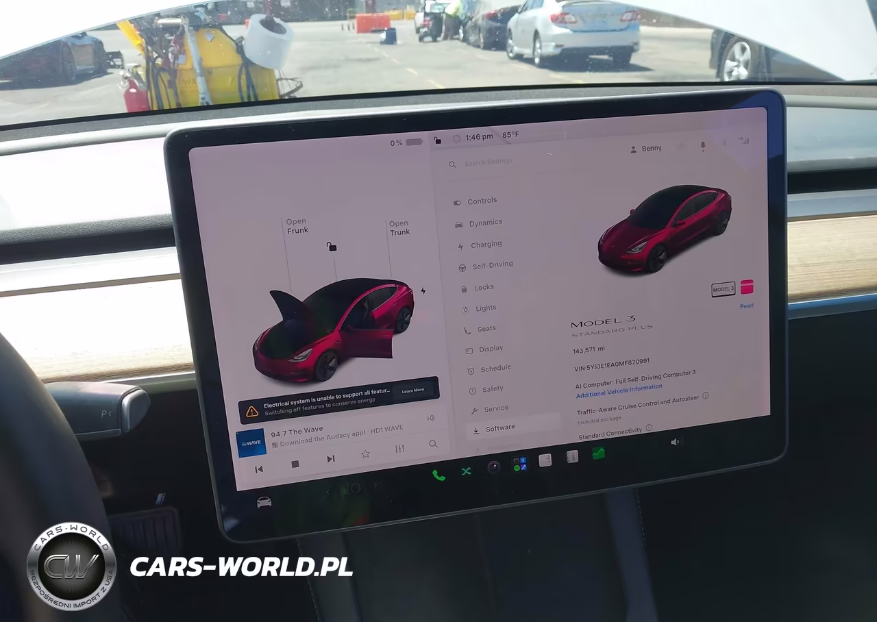 2021 Tesla Model 3 Standard Range Plus Rear-Wheel Drive VIN:5YJ3E1EA0MF870991 - 17