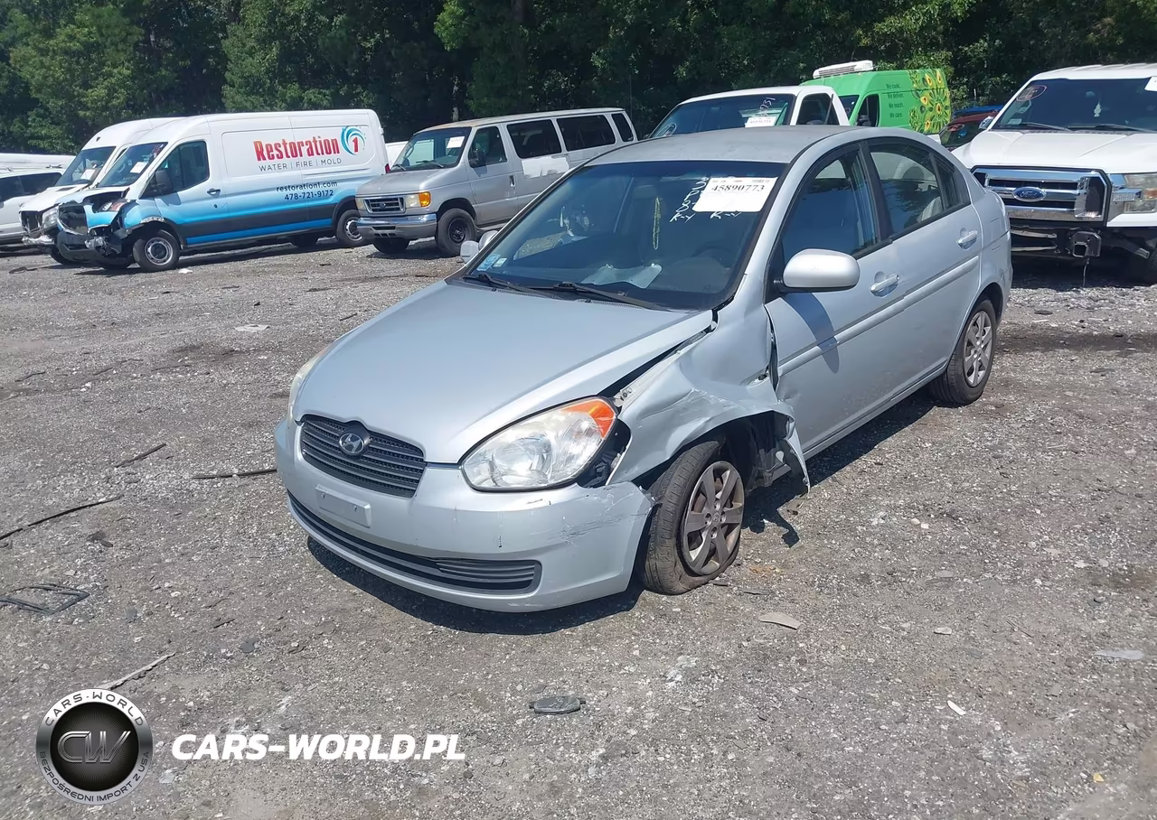 2010 Hyundai Accent Gls VIN:KMHCN4AC8AU493110 - 2