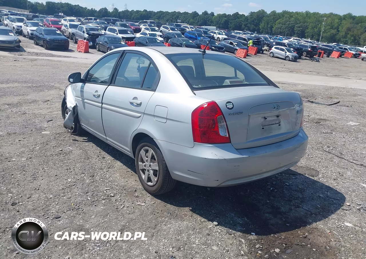 2010 Hyundai Accent Gls VIN:KMHCN4AC8AU493110 - 3