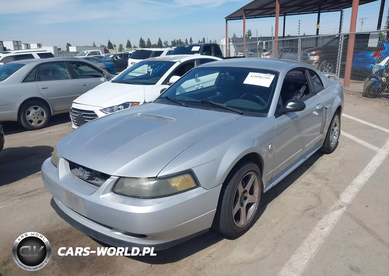 2002 Ford Mustang Deluxe-Premium-Standard VIN:1FAFP40402F241725 - 2