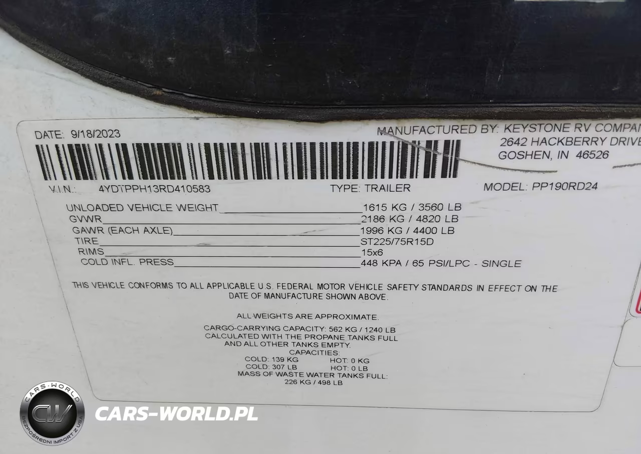 2024 Keystone Passport 190Rd VIN:4YDTPPH13RD410583 - 9