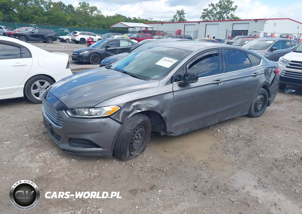 2013 Ford Fusion S VIN:3FA6P0G75DR175168 - 2