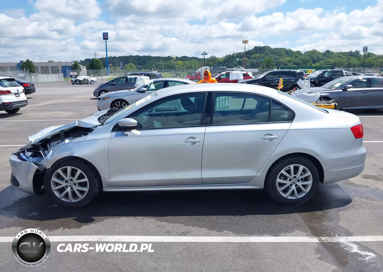 2012 Volkswagen Jetta 2.5L Se VIN:3VWDX7AJ1CM411242 - 14