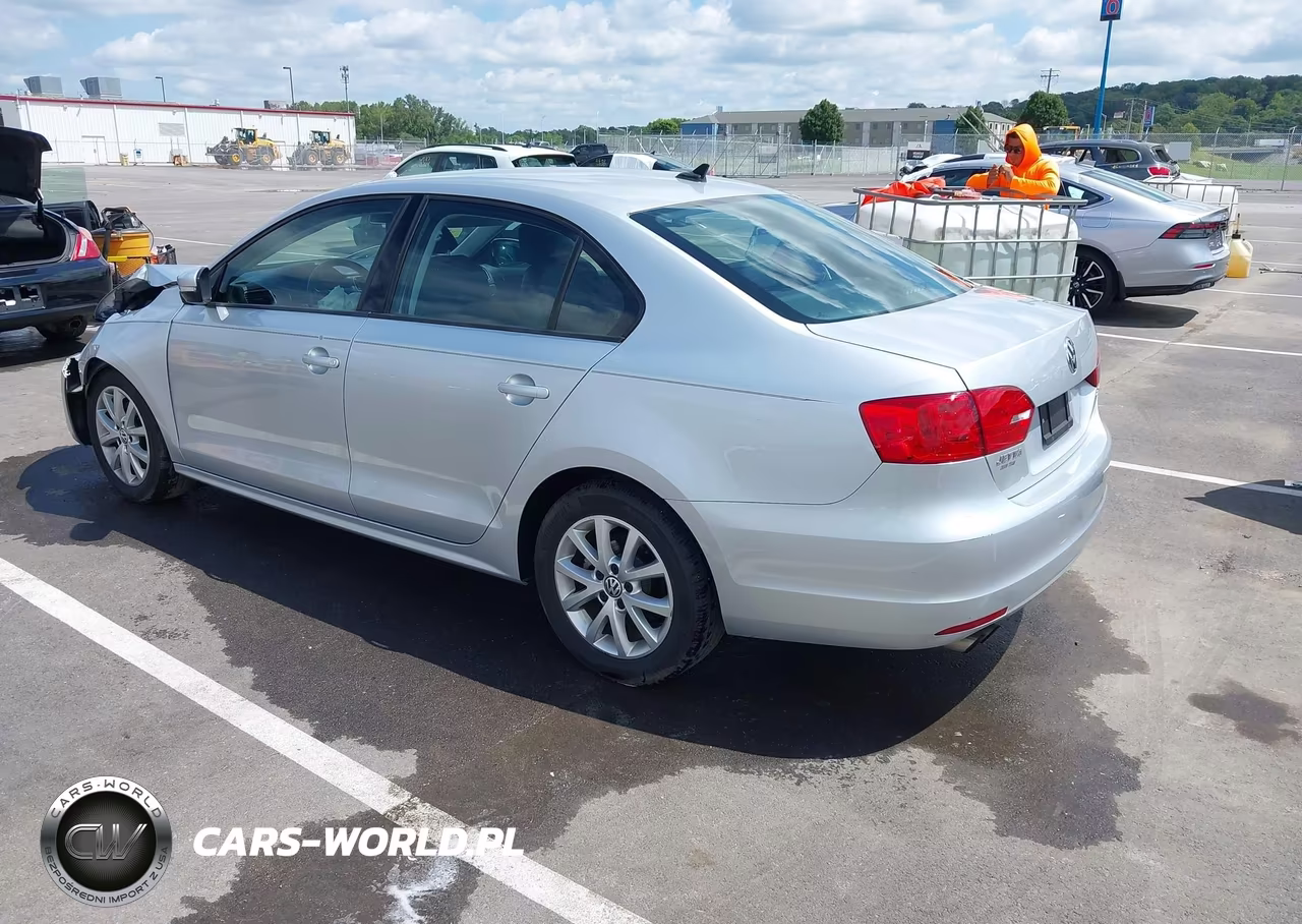 2012 Volkswagen Jetta 2.5L Se VIN:3VWDX7AJ1CM411242 - 3