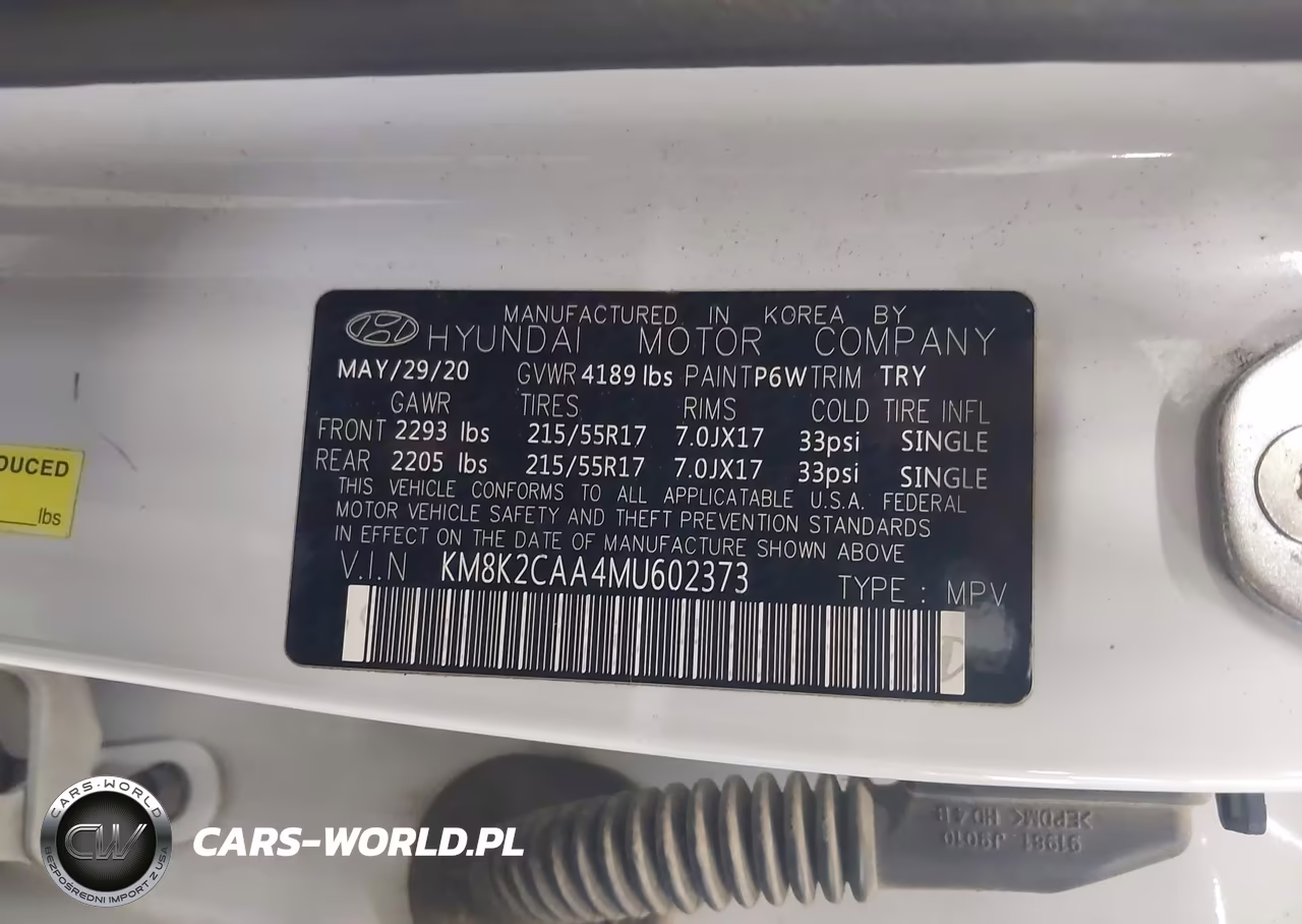 2021 Hyundai Kona Sel VIN:KM8K2CAA4MU602373 - 9