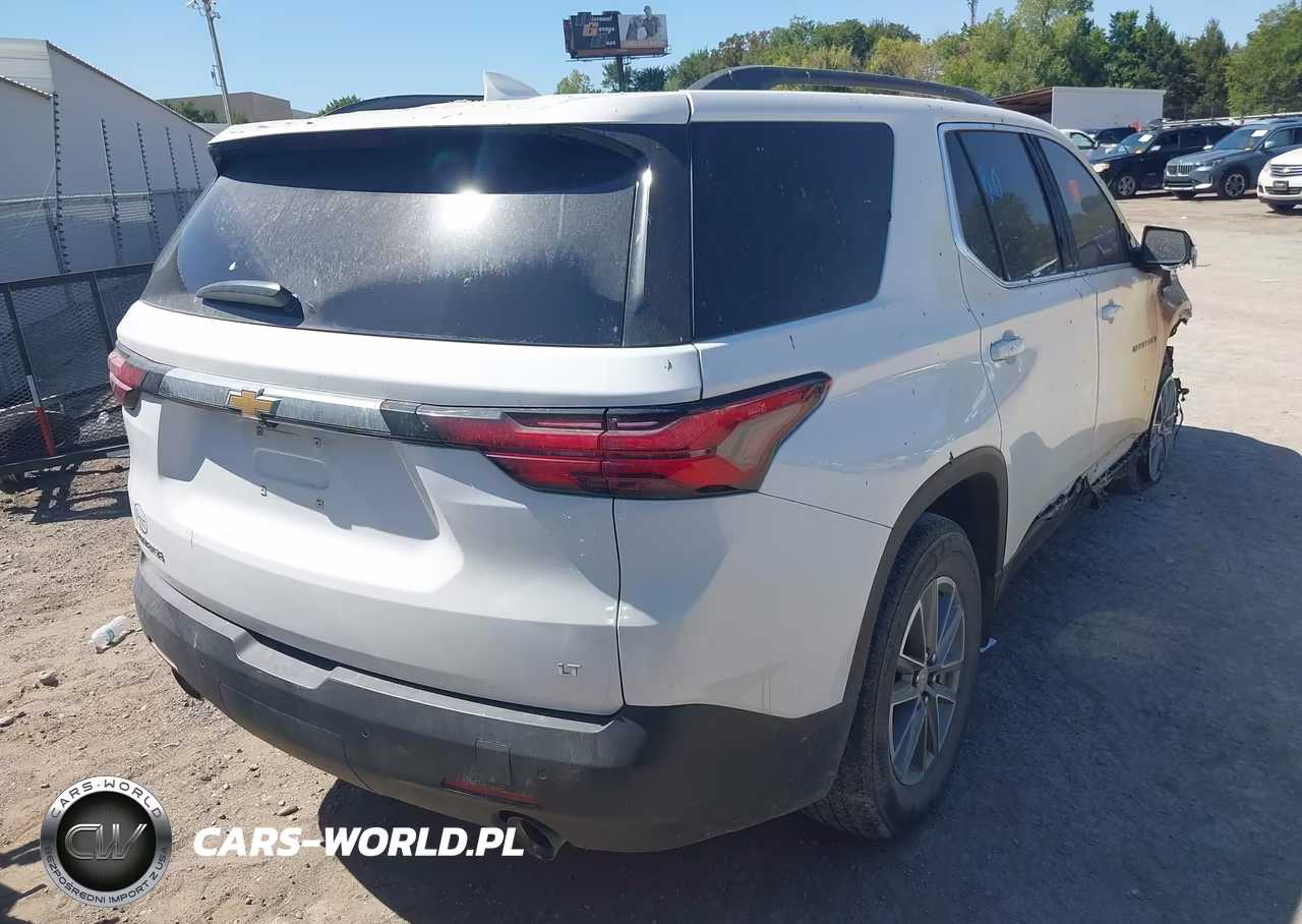 2022 Chevrolet Traverse Fwd Lt Cloth VIN:1GNERGKW0NJ172432 - 4