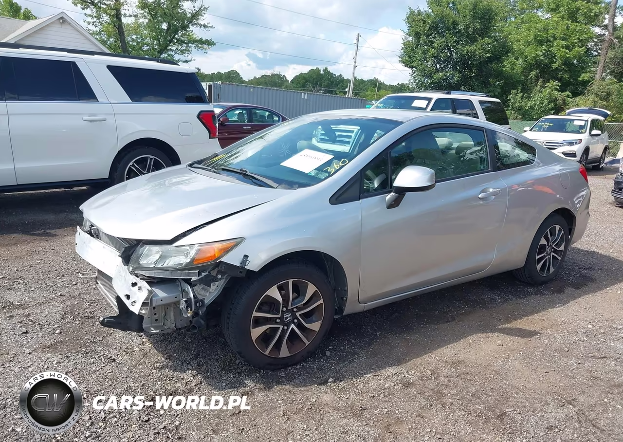 2012 Honda Civic Lx VIN:2HGFG3B53CH562685 - 2