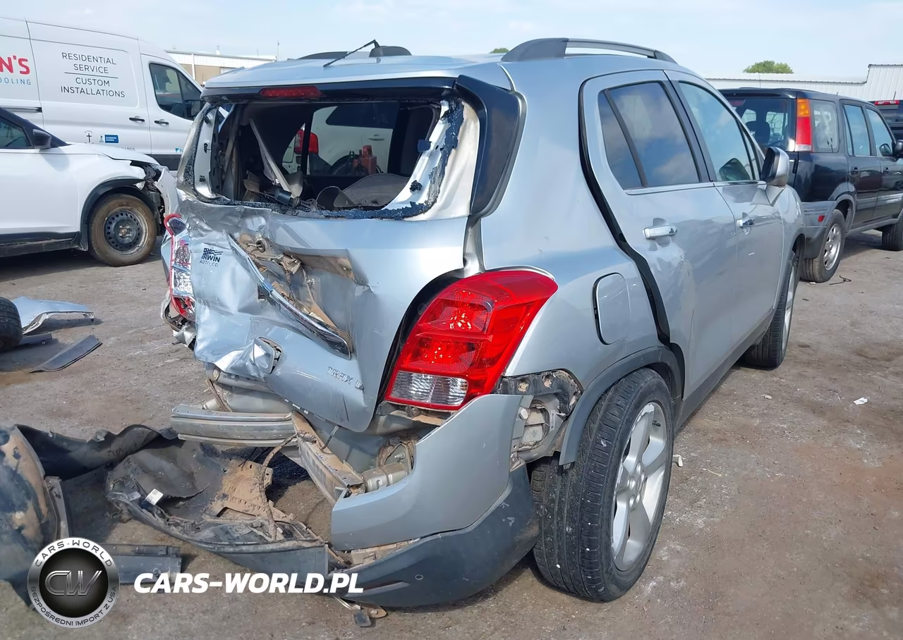 2015 Chevrolet Trax Ltz VIN:3GNCJNSB4FL214918 - 4