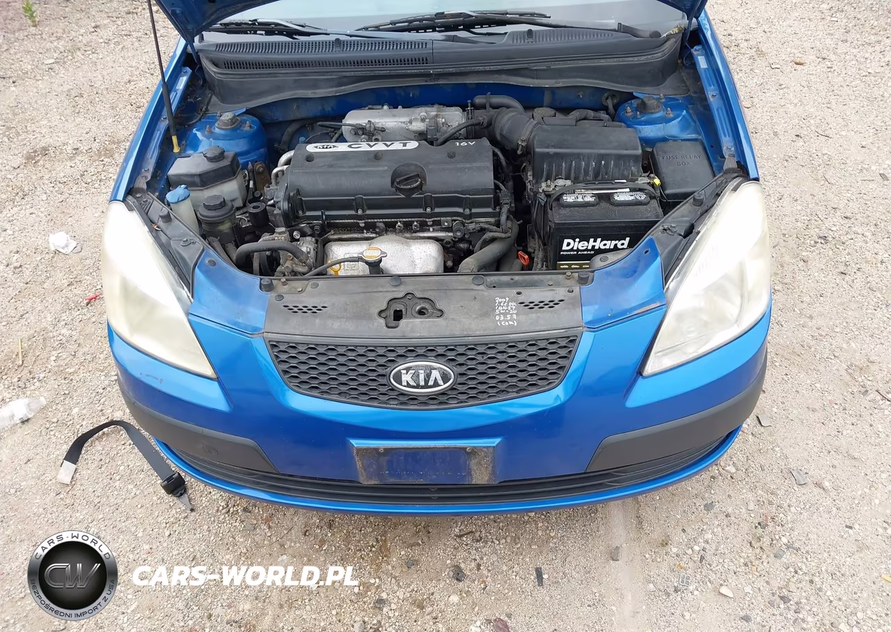 2009 Kia Rio Lx VIN:KNADE223396546935 - 10