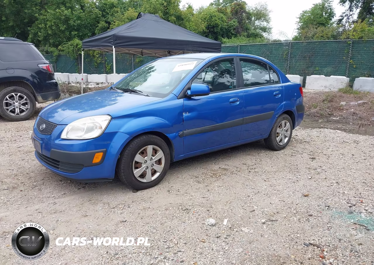 2009 Kia Rio Lx VIN:KNADE223396546935 - 2