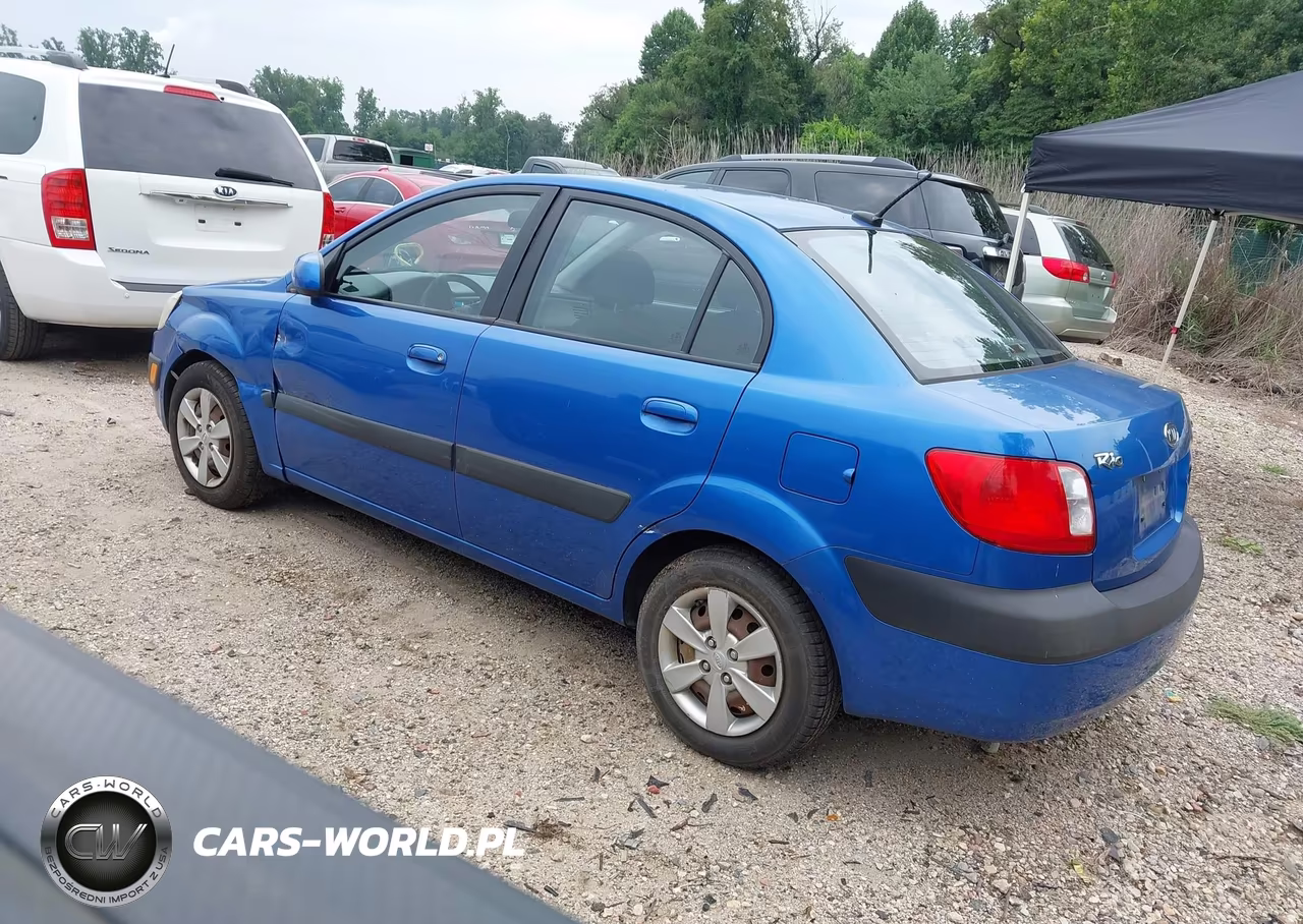 2009 Kia Rio Lx VIN:KNADE223396546935 - 3