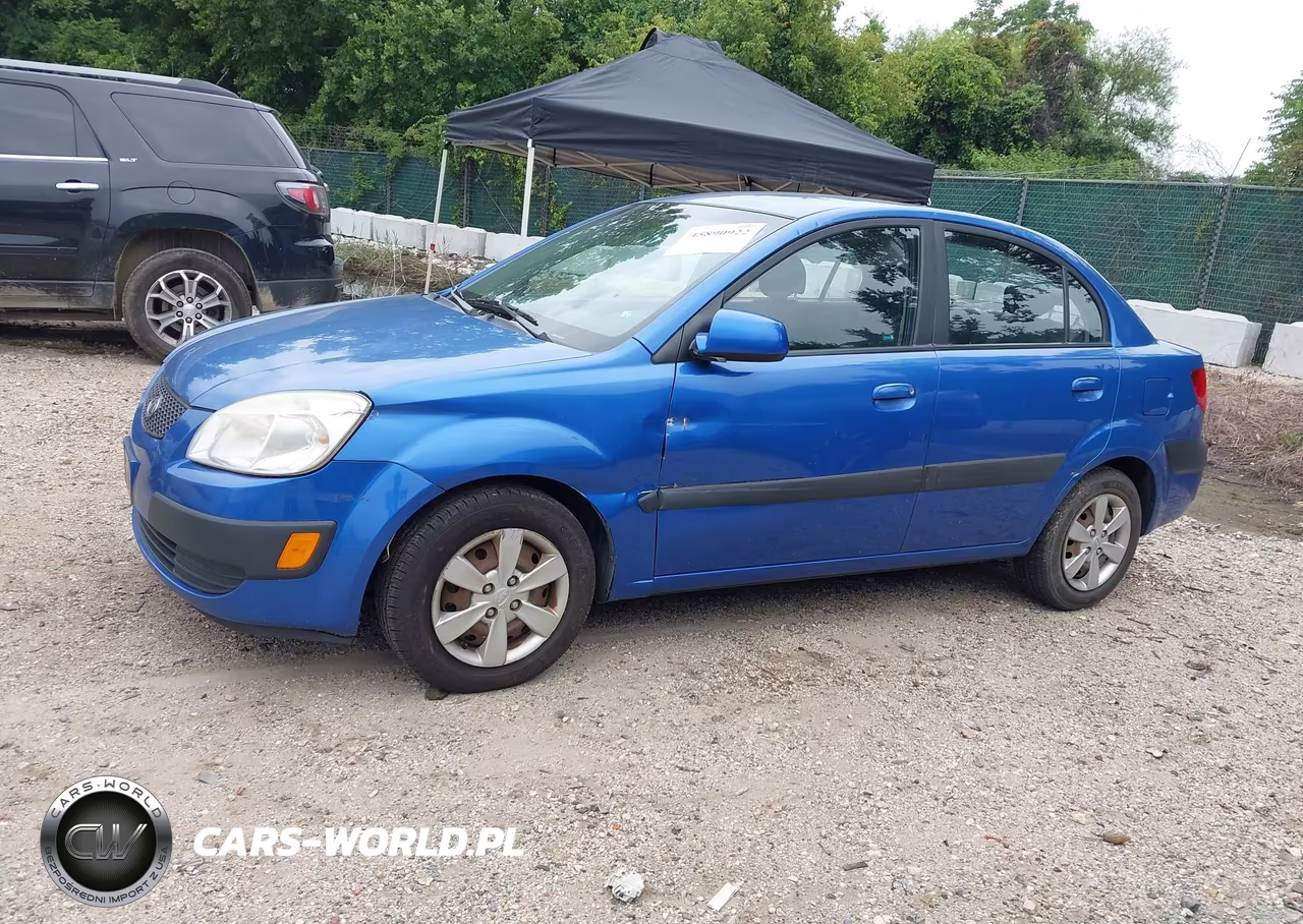 2009 Kia Rio Lx VIN:KNADE223396546935 - 6