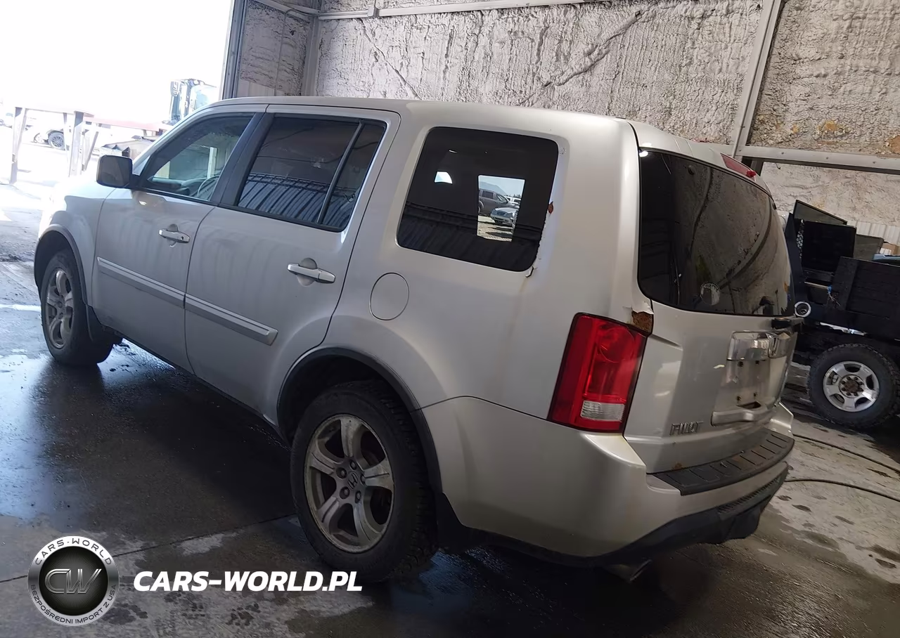 2012 Honda Pilot Ex-L VIN:5FNYF4H51CB028730 - 3
