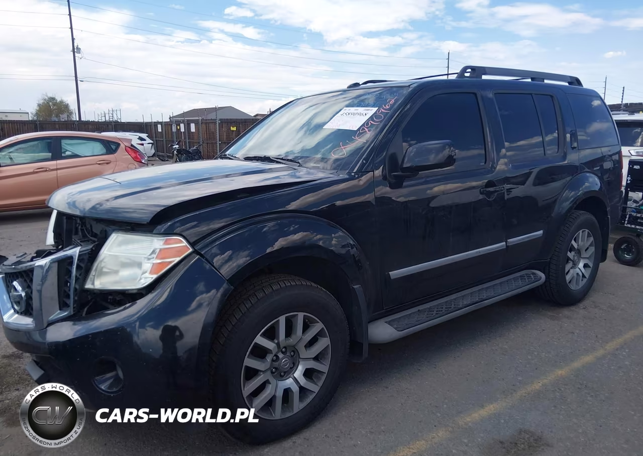 2010 Nissan Pathfinder Le VIN:5N1AR1NB4AC611672 - 2