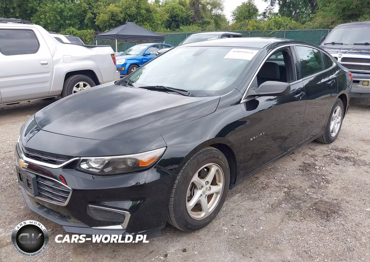 2017 Chevrolet Malibu Ls VIN:1G1ZB5ST2HF107316 - 2