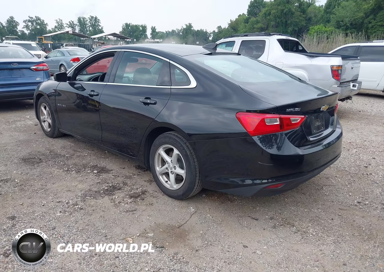 2017 Chevrolet Malibu Ls VIN:1G1ZB5ST2HF107316 - 3