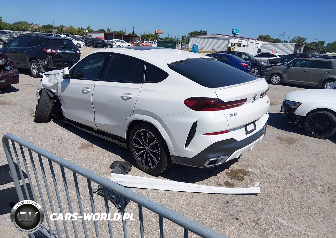 2024 BMW X6 xDrive40I VIN:5UX33EX03R9T50446 - 3