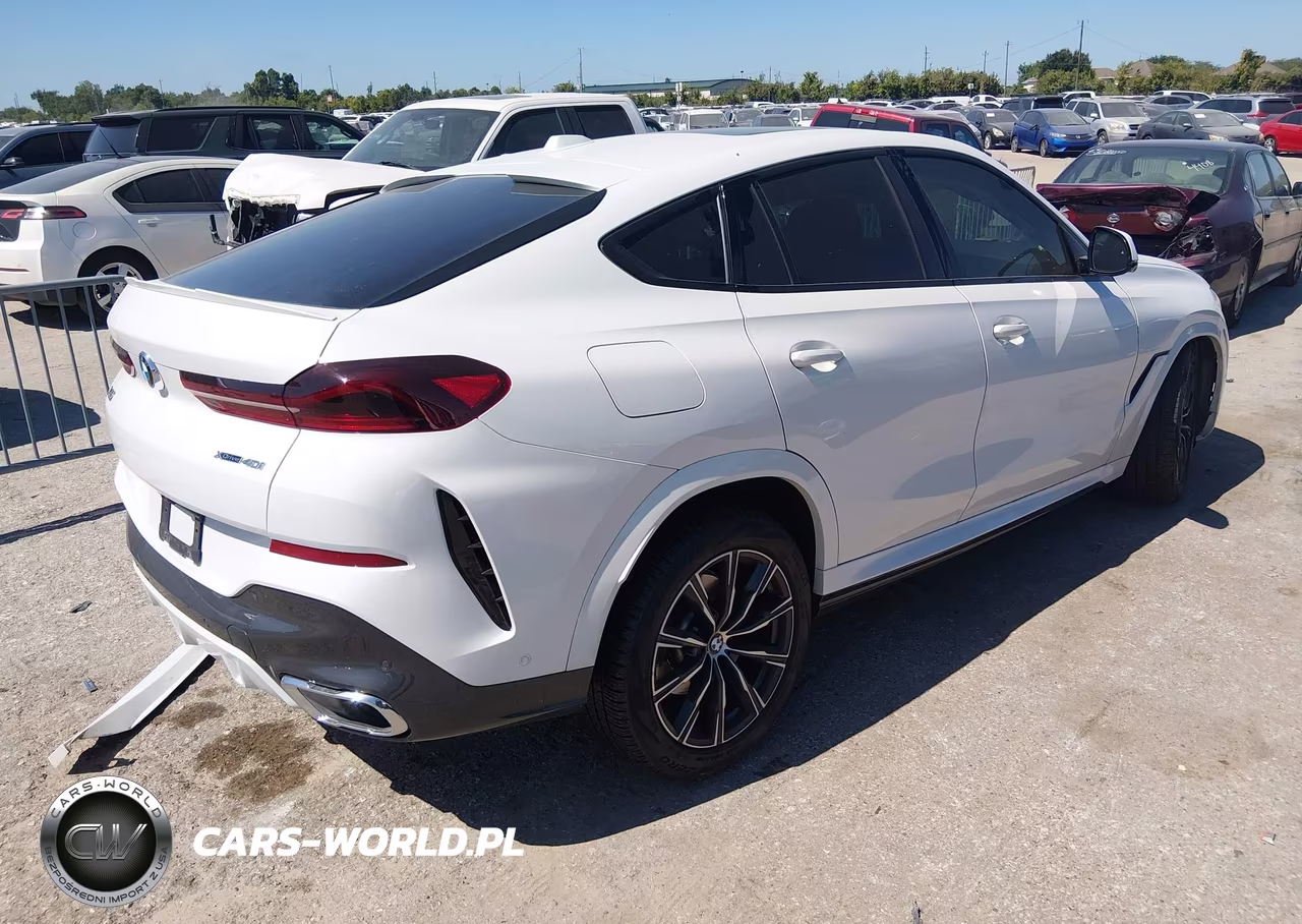 2024 BMW X6 xDrive40I VIN:5UX33EX03R9T50446 - 4