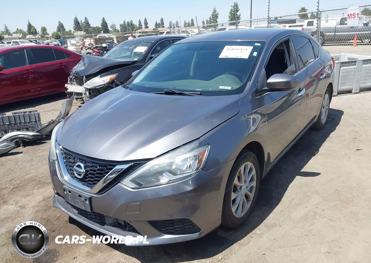 2019 Nissan Sentra Sv VIN:3N1AB7AP1KY409686 - 2