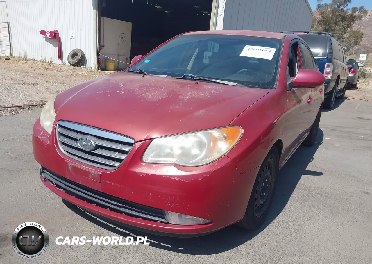 2009 Hyundai Elantra Gls VIN:KMHDU46D69U639170 - 2