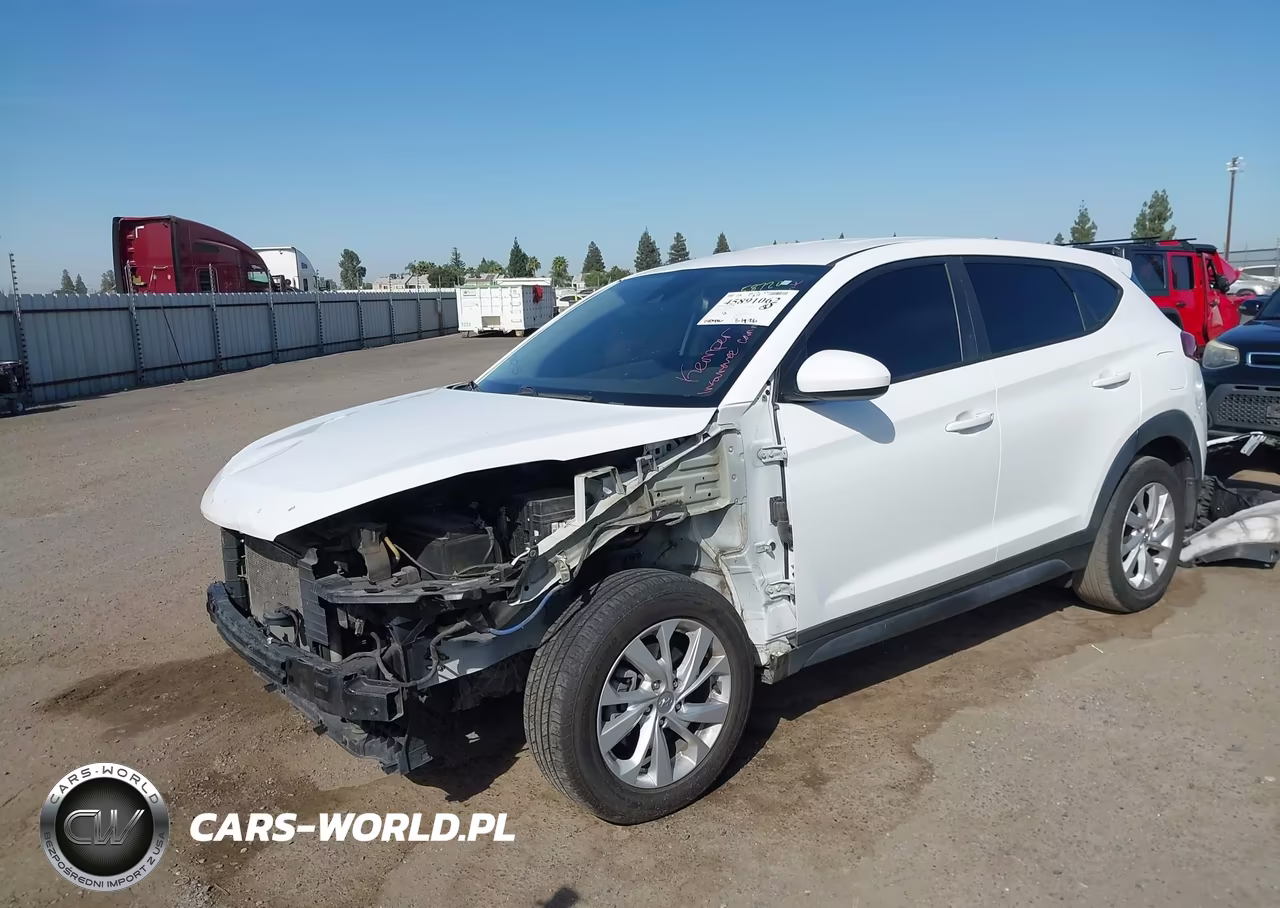 2020 Hyundai Tucson Se VIN:KM8J23A41LU092956 - 2