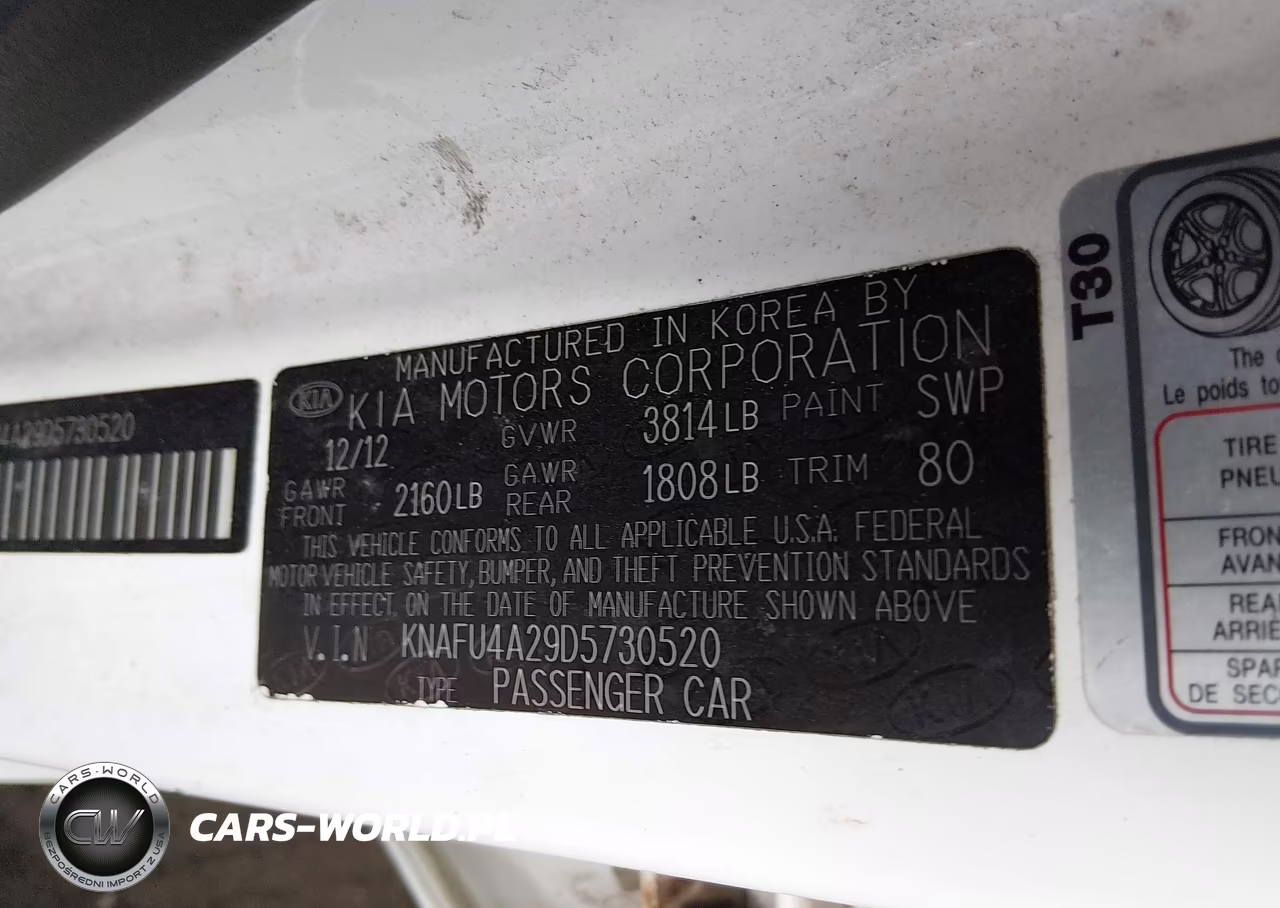 2013 Kia Forte Ex VIN:KNAFU4A29D5730520 - 9