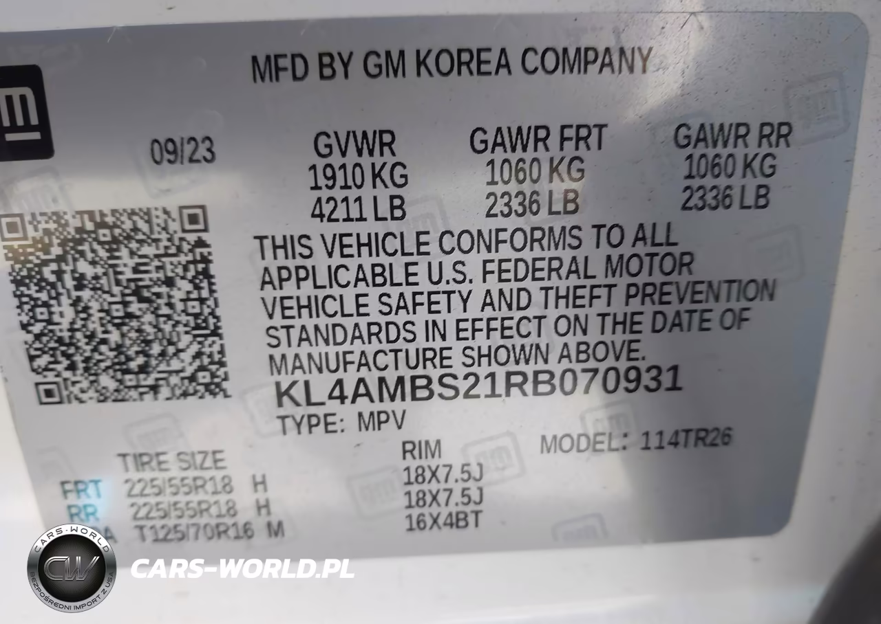2024 Buick Encore Gx Preferred Fwd VIN:KL4AMBS21RB070931 - 9