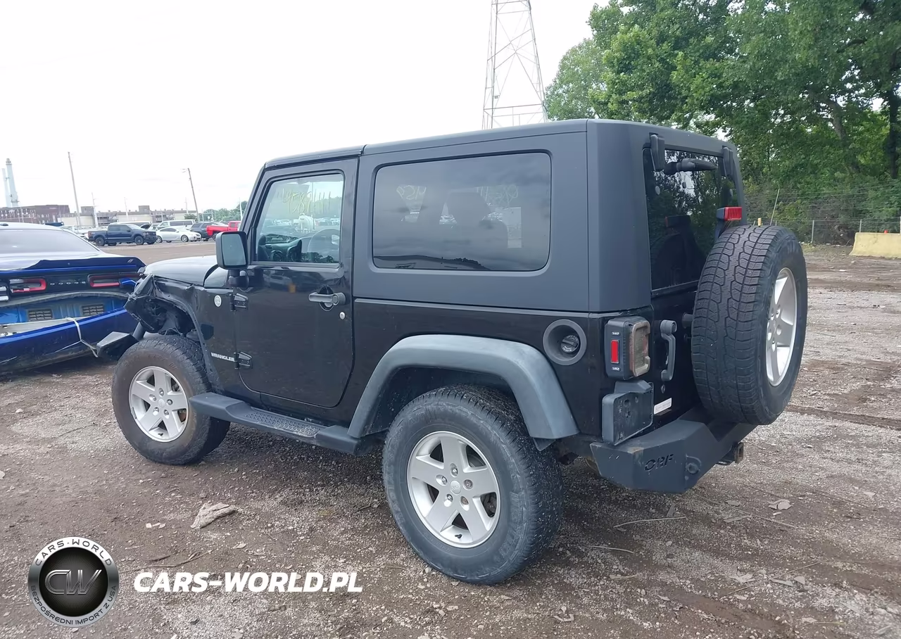 2010 Jeep Wrangler Sport VIN:1J4AA2D17AL181883 - 3