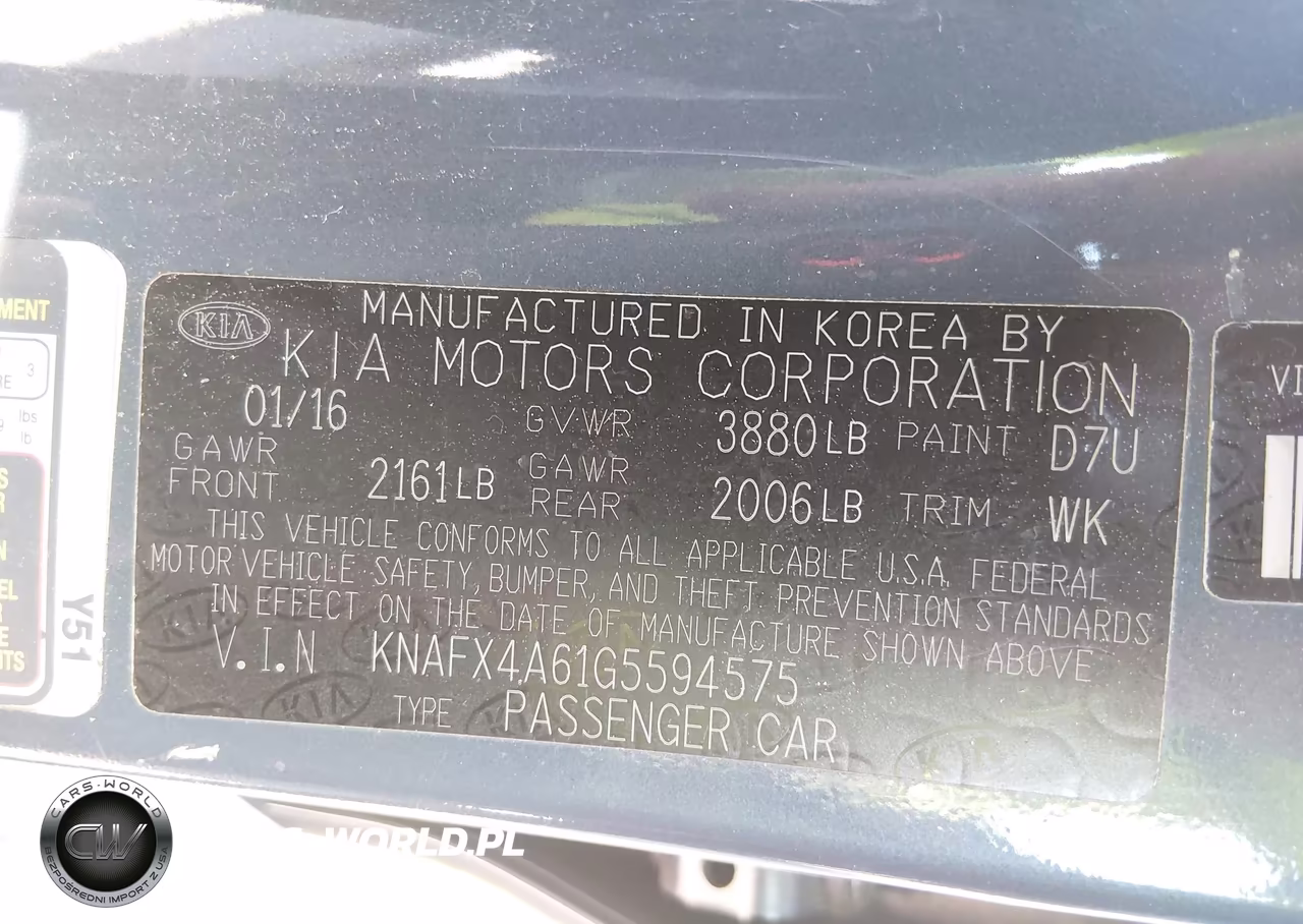 2016 Kia Forte Lx VIN:KNAFX4A61G5594575 - 9