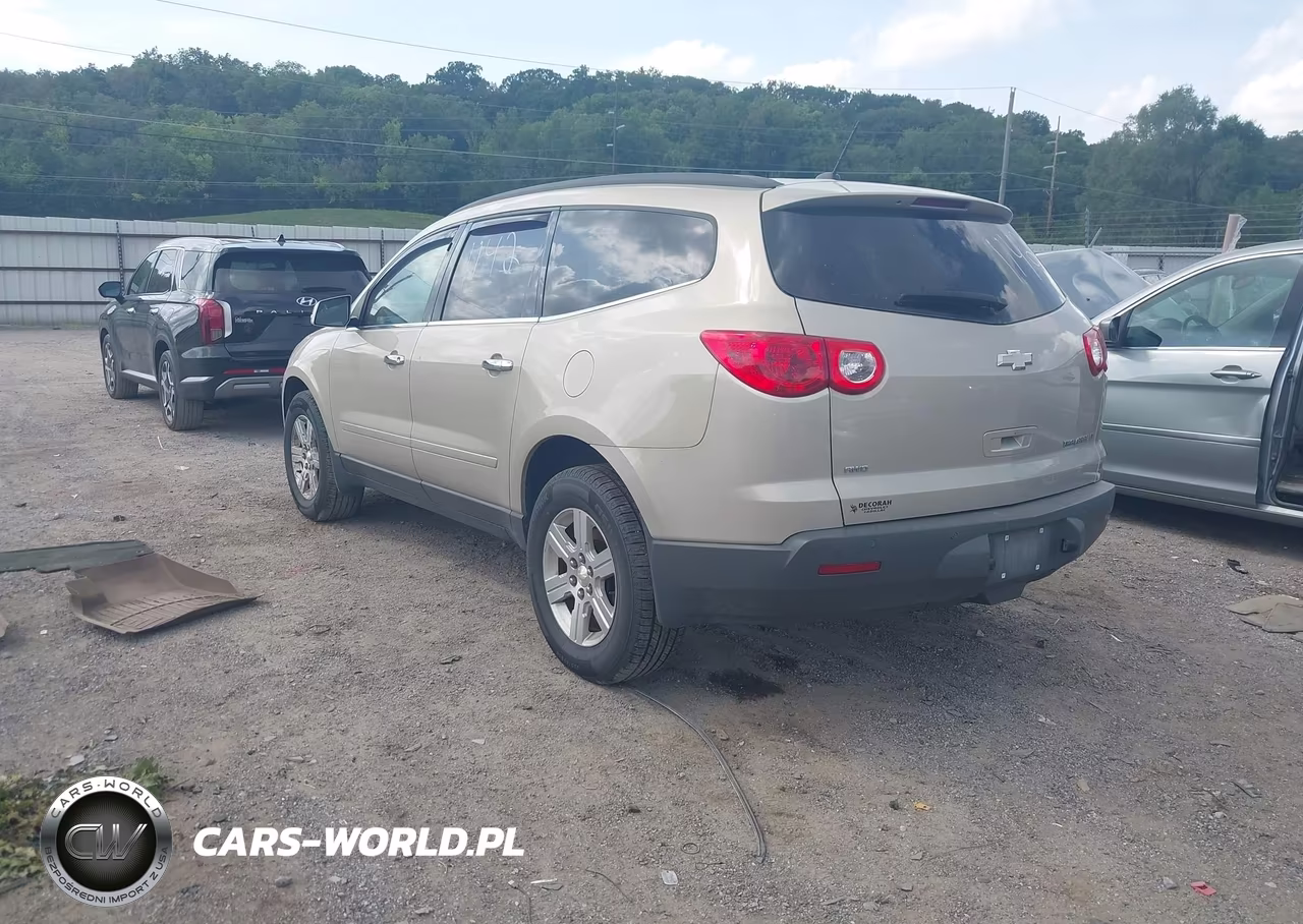 2012 Chevrolet Traverse Lt W-1Lt VIN:1GNKVGED3CJ135994 - 3