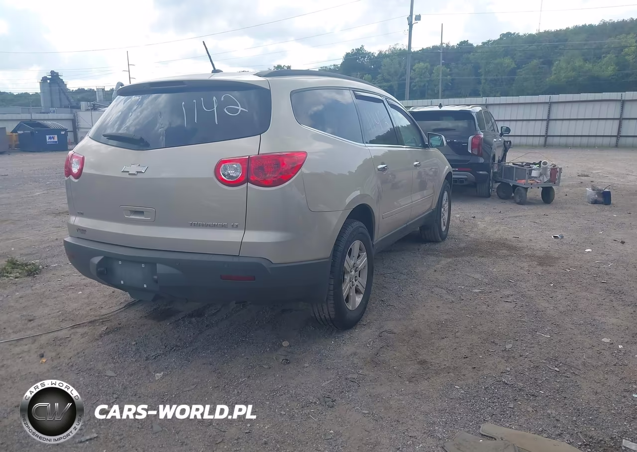 2012 Chevrolet Traverse Lt W-1Lt VIN:1GNKVGED3CJ135994 - 4