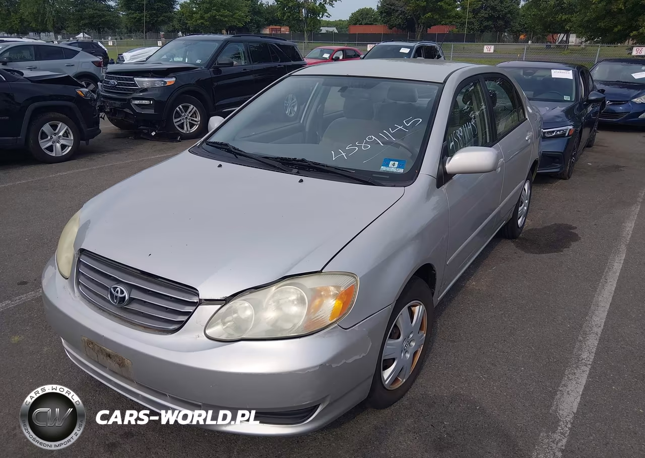 2003 Toyota Corolla Le VIN:2T1BR32E73C024492 - 2