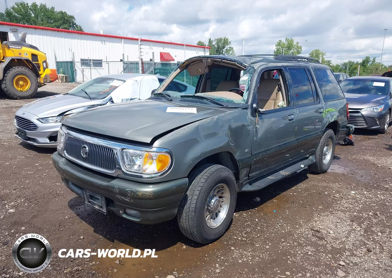 2000 Mercury Mountaineer VIN:4M2DU86PXYUJ04681 - 2