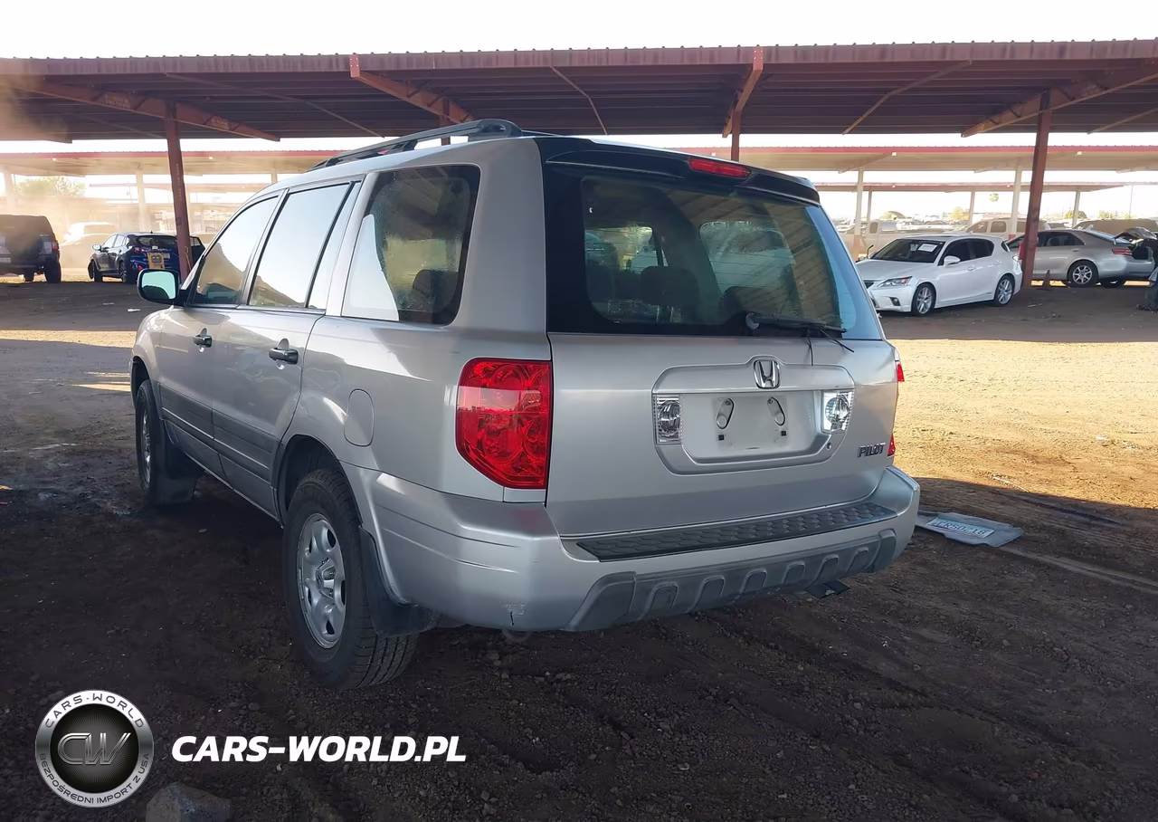 2004 Honda Pilot Lx VIN:2HKYF18114H535321 - 3