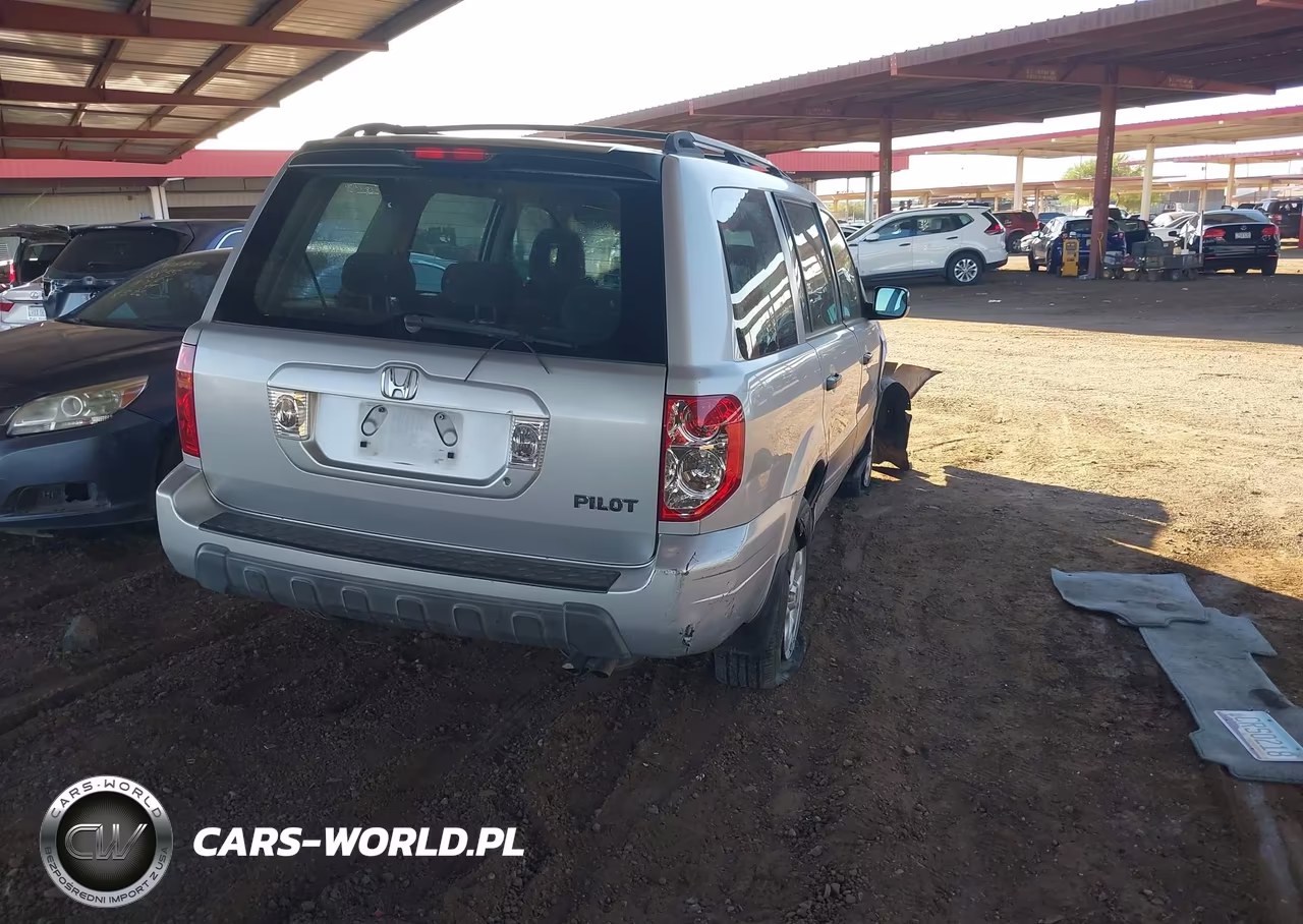 2004 Honda Pilot Lx VIN:2HKYF18114H535321 - 4