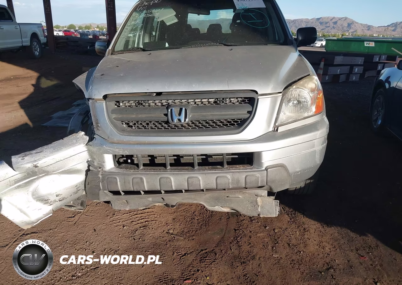 2004 Honda Pilot Lx VIN:2HKYF18114H535321 - 6