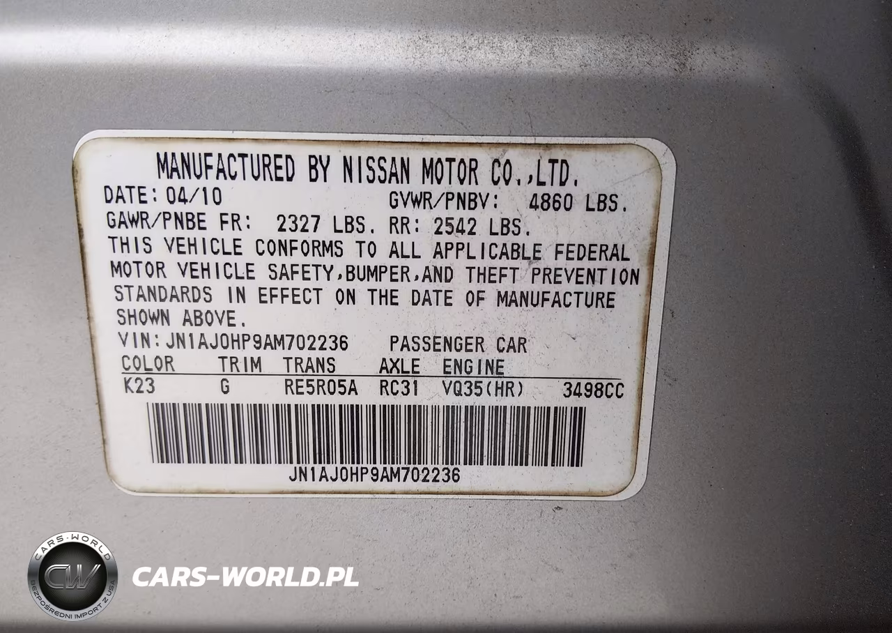 2010 Infiniti Ex35 Journey VIN:JN1AJ0HP9AM702236 - 9