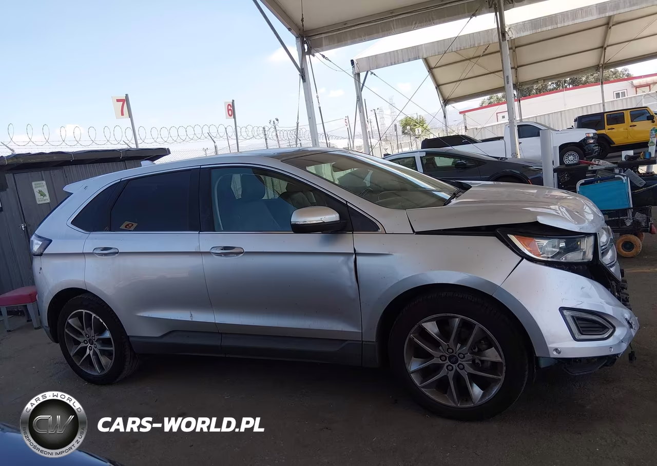 2015 Ford Edge Titanium VIN:2FMPK4K89FBC14992 - 14