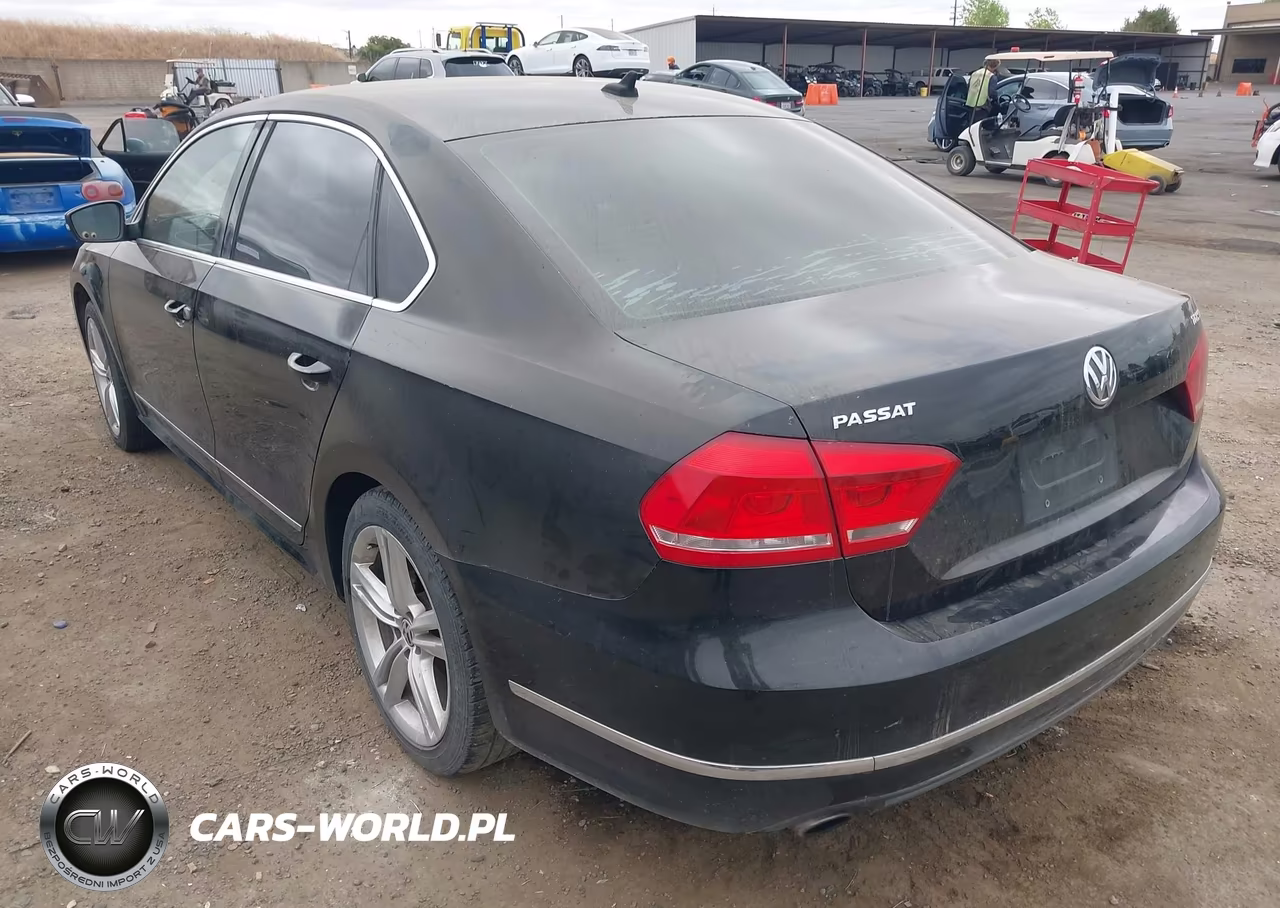 2014 Volkswagen Passat 2.0L Tdi Se VIN:1VWBN7A39EC079537 - 3