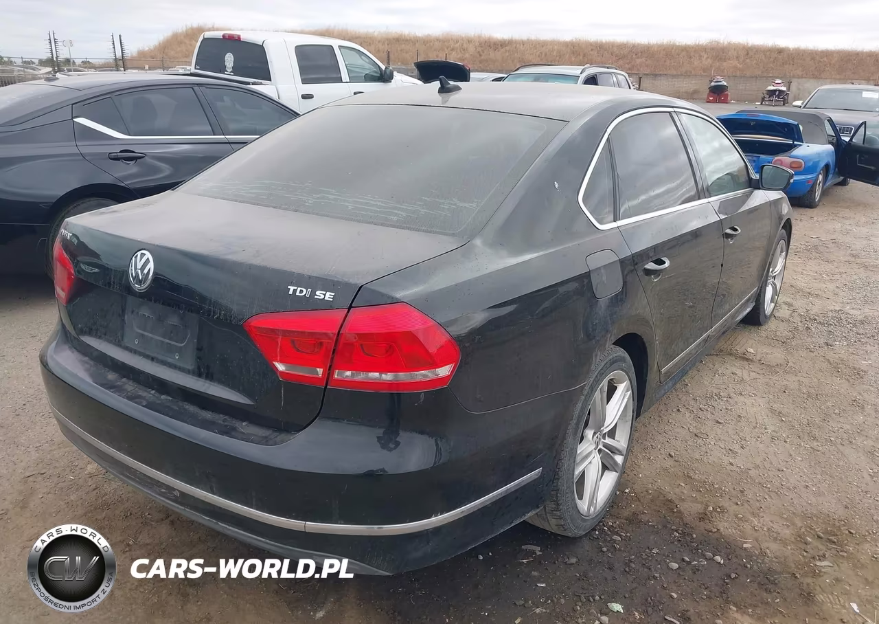 2014 Volkswagen Passat 2.0L Tdi Se VIN:1VWBN7A39EC079537 - 4