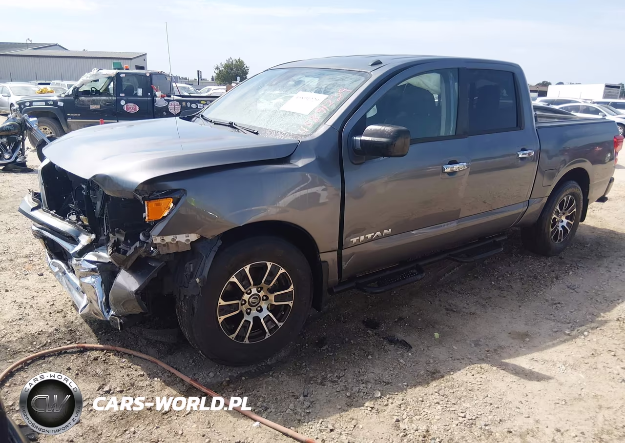 2021 Nissan Titan Sv 4X2 VIN:1N6AA1EE2MN522243 - 2